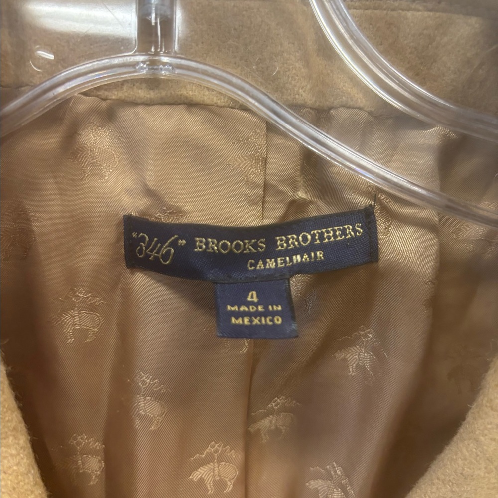 Brooks Brothers Camel Hair Blazer - Picture 2 of 4